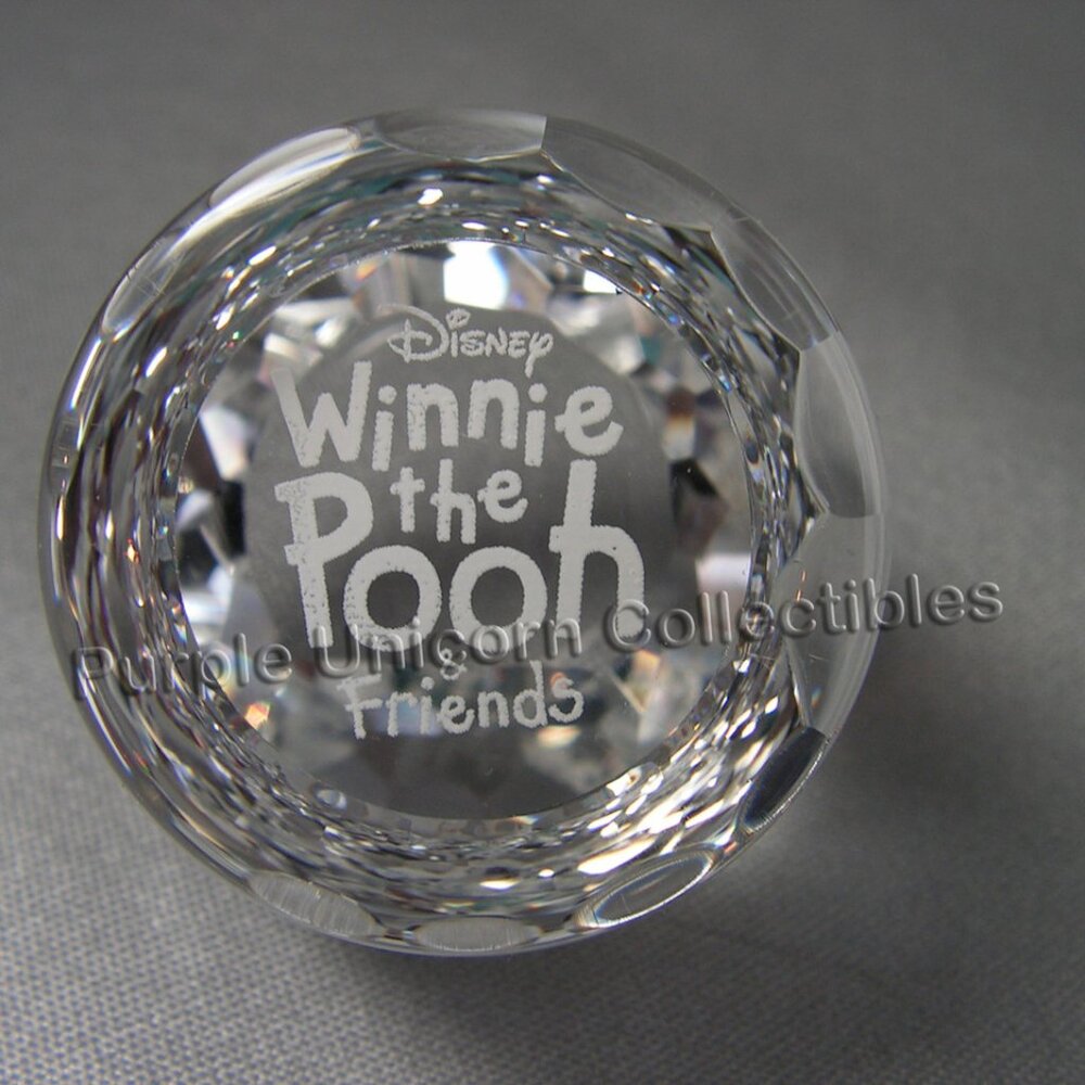 Swarovski Crystal Disney Winnie the Pooh & Friends Title Plaque 905772